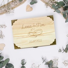 Schatztruhe zur hochzeit gebraucht kaufen  Kiel