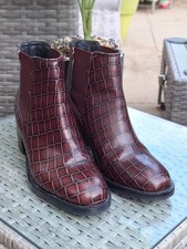 Clarks leather ankle for sale  PRESTON