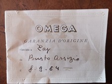 Omega libretto origine usato  Soresina