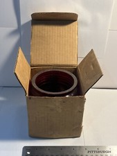GB INC. MS-17998-7 VINTAGE, RED FRESNEL 360* LANTERNA LÂMPADA LENTE DE VIDRO PERKO 261 REPL comprar usado  Enviando para Brazil