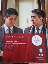 Cima financial reporting for sale  UK