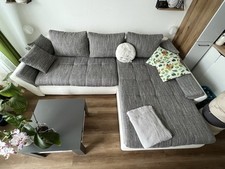 Eckcouch weiß grau gebraucht kaufen Eckcouch weiß grau gebraucht kaufen  Eschborn