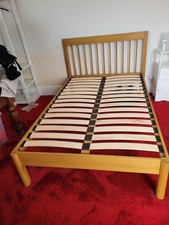 Small double wooden for sale  HERTFORD