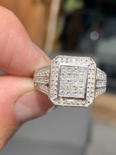 9ct gold diamond for sale  BRIGHTON
