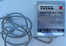 Titan 208 transformator gebraucht kaufen  Wedemark