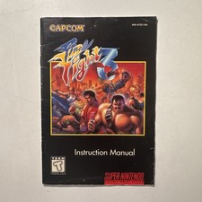 Usado, SNES Final Fight 3 SOMENTE MANUAL Bom Estado Super Nintendo 1995 Vintage comprar usado Usado, SNES Final Fight 3 SOMENTE MANUAL Bom Estado Super Nintendo 1995 Vintage comprar usado  Enviando para Brazil