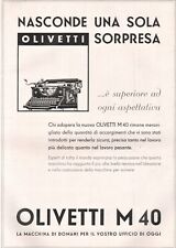 Pubblicita 1932 olivetti usato  Biella