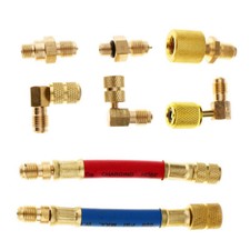 Kit de mangueiras adaptador conector refrigeração ar condicionado carro CA A/C, usado comprar usado  Enviando para Brazil