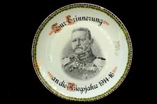 Patriotischer zierteller zur gebraucht kaufen  Berlin