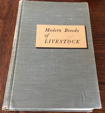 Modern Breeds of Livestock 2nd Print 1951 Hilton Briggs Ph.D. OK Agriculture segunda mano  Embacar hacia Mexico
