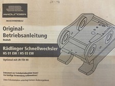 Rädlinger lehnhoff hs01 gebraucht kaufen  Freital