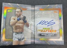 2024 UFC Knockout Michael Chandler na karcie Auto Booklet z krokwi /25 TSP na sprzedaż  Wysyłka do Poland