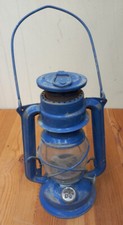 ANTIGUO QUINQUE FAROL O CANDIL MEVA 863 AZUL, MADE IN CZECHOSLOVAKIA comprar usado  Enviando para Brazil