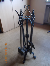 Kaminbesteck schmiedeeisen bla gebraucht kaufen  Emmerzhsn., Steinebach
