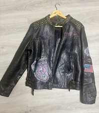 Hardy lederjacke größe gebraucht kaufen  Recklinghausen