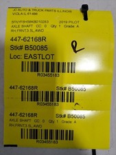 Eixo de passageiro eixo dianteiro transmissão automática compatível com 16-20 PILOT 3455183 comprar usado  Enviando para Brazil