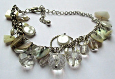 Bracelet couleur argent d'occasion  Perros-Guirec