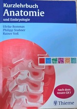 Kurzlehrbuch anatomie embryolo gebraucht kaufen  Greifswald-Südstadt