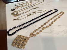 Lot collier vintage d'occasion  Expédié en Belgium