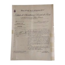 1926 istituto previdenza usato  San Pietro di Morubio