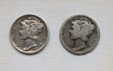 Mercury dimes 1923 for sale  MALVERN