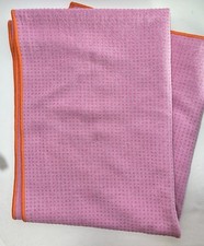 Toalha Skidless by Yogitoes Grippy Yoga Mat Rosa Laranja 24 x 66 BOM ESTADO, LAVADA comprar usado  Enviando para Brazil