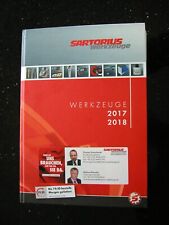 Sartorius werkzeuge katalog gebraucht kaufen  Bad Bergzabern-Umland