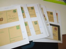 Sammlung ganzsachen reich gebraucht kaufen  Zeitz