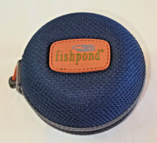 FISHPOND 4" ESTOJO DE MOLINETE CONCHA AZUL ACOLCHOADO PESCA COM MOSCA comprar usado  Enviando para Brazil
