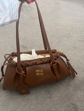 Miu miu tan for sale  WOLVERHAMPTON