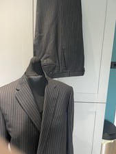 Grey pinstripe luxury for sale  BINGLEY