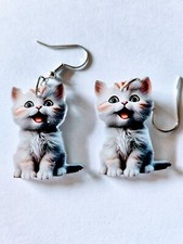 Beautifuldrop earrings white for sale  CAERPHILLY