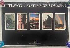 Pôster original raro vintage 1978 Ultravox "Systems Of Romance" Island Record. comprar usado  Enviando para Brazil