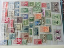 Lot timbres anciens d'occasion  Châteaubourg