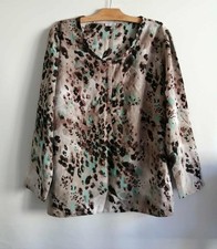Blouse grise léopard d'occasion  Bourg-de-Thizy