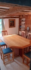 Dining table chairs for sale  EPPING