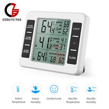 Termômetro digital sem fio geladeira freezer alarme de temperatura sensor duplo novo comprar usado  Enviando para Brazil