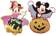 Usado, Contagem Mickula: Mickey/Minie Mouse Halloween Glitter Pendurado Decoração de Parede: Disney comprar usado  Enviando para Brazil