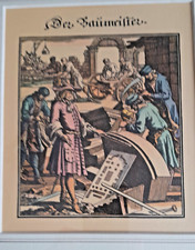 Stampa antica riproduzione usato  Italia