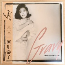 014☆LP/Obi/JAPAN PRESS「YASUKO AGAWA / GRAVY / VIH-28171」JAPANESE CITY POP na sprzedaż  Wysyłka do Poland