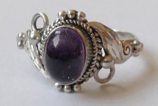 Ring einem amethyst gebraucht kaufen  Maintal
