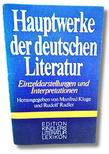 Hauptwerke deutschen literatur gebraucht kaufen  Ober-Ramstadt