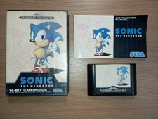 SONIC THE HEDGEHOG - SEGA MEGA DRIVE MEGADRIVE CIB PAL ESPAÑA COMPLETO comprar usado  Enviando para Brazil