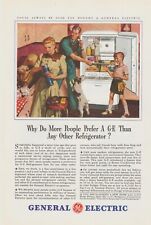 Vintage refrigerator print for sale  Victor