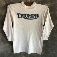 Frete grátis!! Camiseta Vintage Triumph Motocicleta Bicicleta Clássica Muito Rara Tamanho P comprar usado  Enviando para Brazil