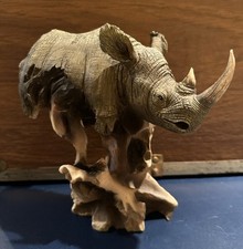 Rhino sculpture animal for sale  Wilmington