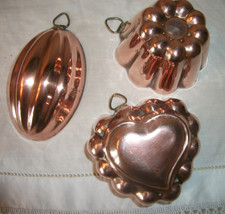 Mini copper moulds for sale  WALLINGFORD
