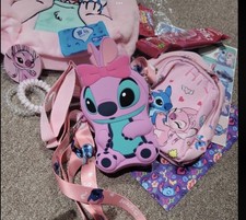 Pink stitch backpack for sale  WHITEHAVEN