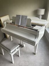Yamaha white grand for sale  MACCLESFIELD