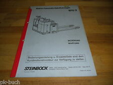 Empilhadeira manual Steinbock palete elétrica EFU 2 comprar usado  Enviando para Brazil